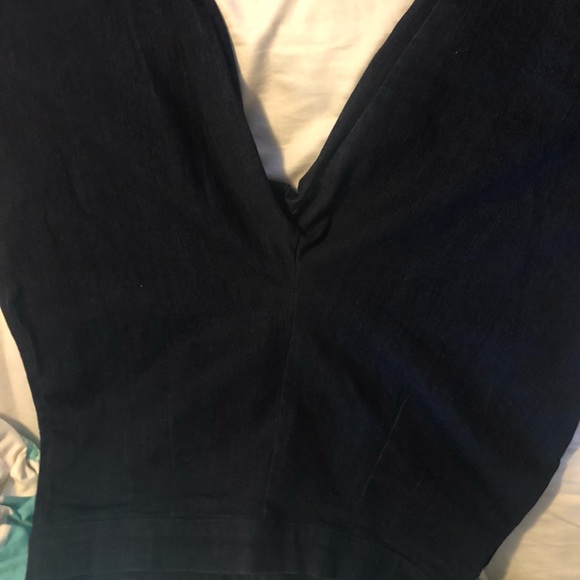 CIGARETTE PANTS IN STRETCH DENIM - Picture 7 of 8